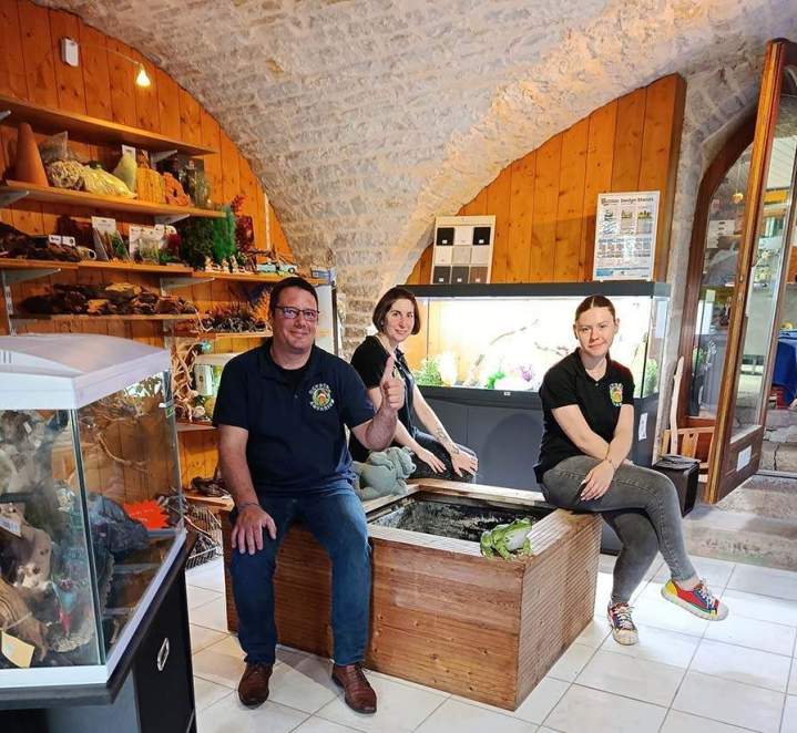 Vente de poissons d'eau de mer Beaufort-Orbagna